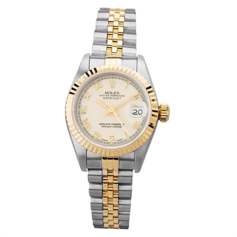 rolex watch ladies second hand